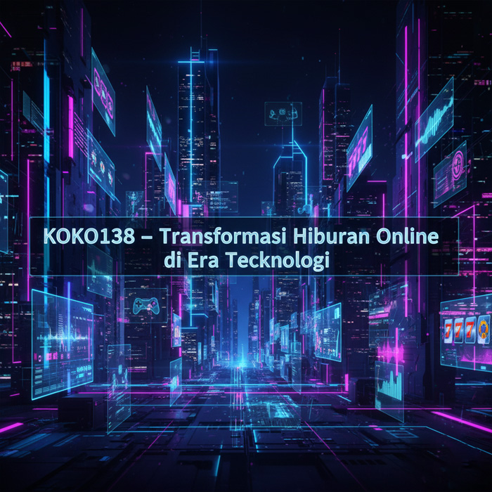 Transformasi Hiburan Online di Era Teknologi